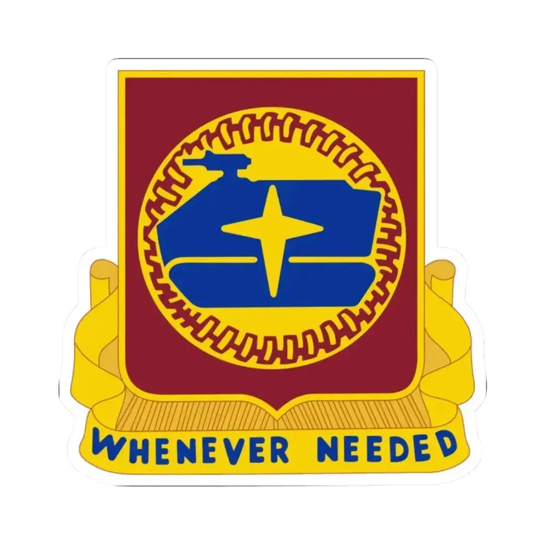 13 Transportation Battalion (U.S. Army) STICKER Vinyl Kiss-Cut Decal - The Sticker Space