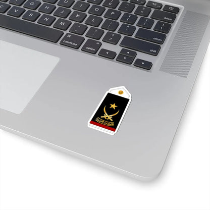 13 UAEN MG (United Arab Emirates) (Military Rank) STICKER Vinyl Kiss-Cut Decal - The Sticker Space