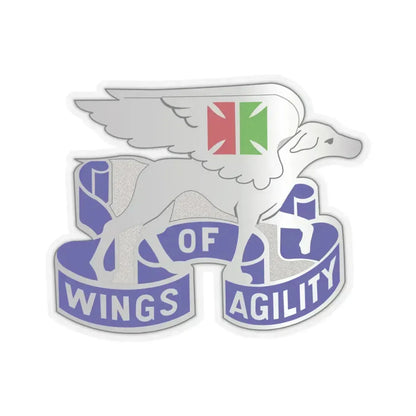 130 Aviation Battalion (U.S. Army) STICKER Vinyl Kiss-Cut Decal 3 Inch Transparent - The Sticker Space