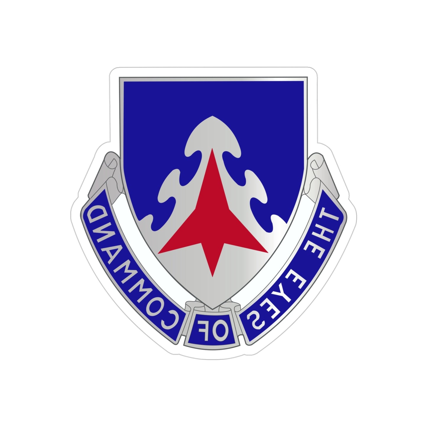 130 Aviation Regiment (U.S. Army) REVERSE PRINT Transparent STICKER-4" × 4"-The Sticker Space