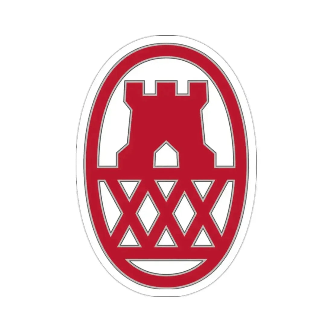 130 Maneuver Enhancement Brigade (U.S. Army) STICKER Vinyl Die-Cut Decal 2 Inch - The Sticker Space