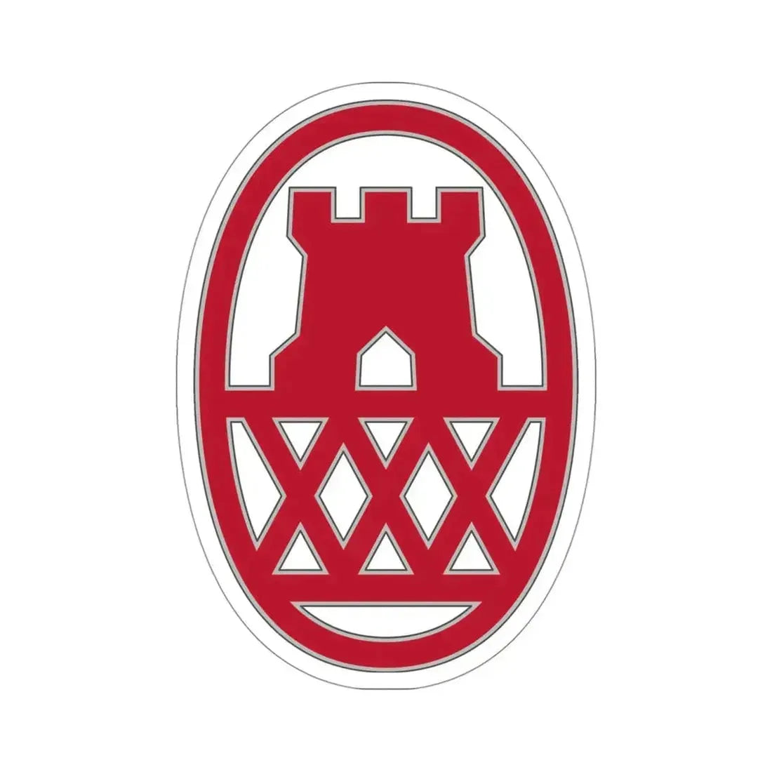 130 Maneuver Enhancement Brigade (U.S. Army) STICKER Vinyl Die-Cut Decal 4 Inch - The Sticker Space