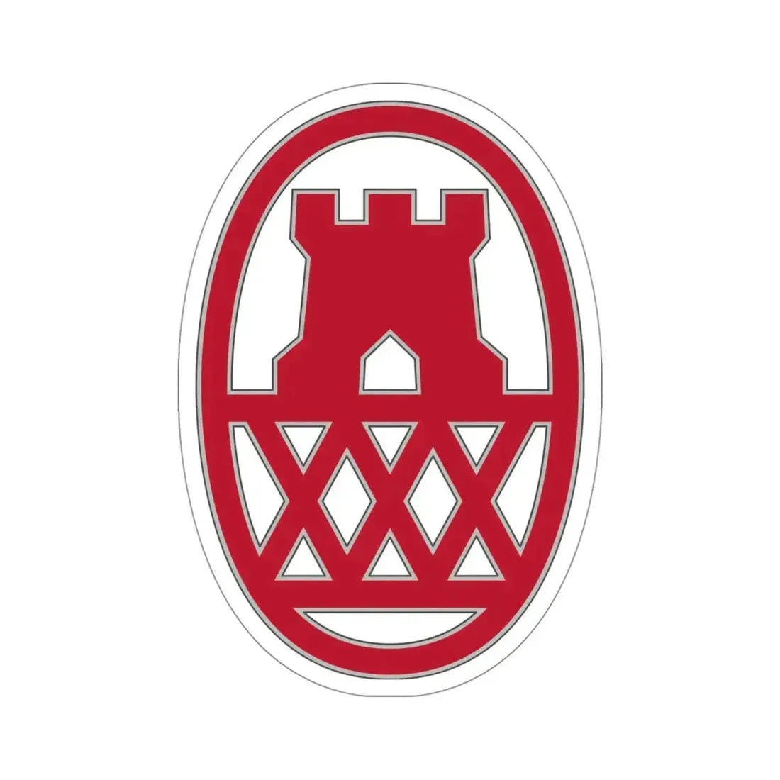 130 Maneuver Enhancement Brigade (U.S. Army) STICKER Vinyl Die-Cut Decal 4 Inch - The Sticker Space