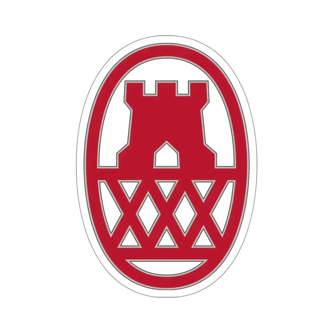 130 Maneuver Enhancement Brigade (U.S. Army) STICKER Vinyl Die-Cut Decal 5 Inch - The Sticker Space