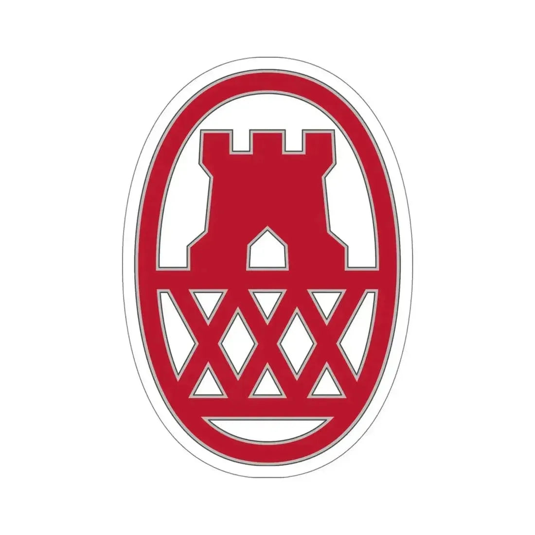 130 Maneuver Enhancement Brigade (U.S. Army) STICKER Vinyl Die-Cut Decal 6 Inch - The Sticker Space