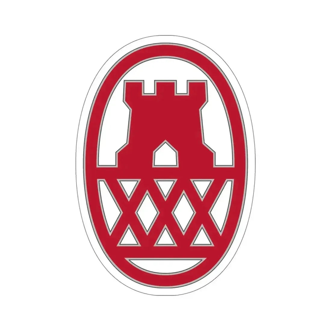 130 Maneuver Enhancement Brigade (U.S. Army) STICKER Vinyl Die-Cut Decal 6 Inch - The Sticker Space