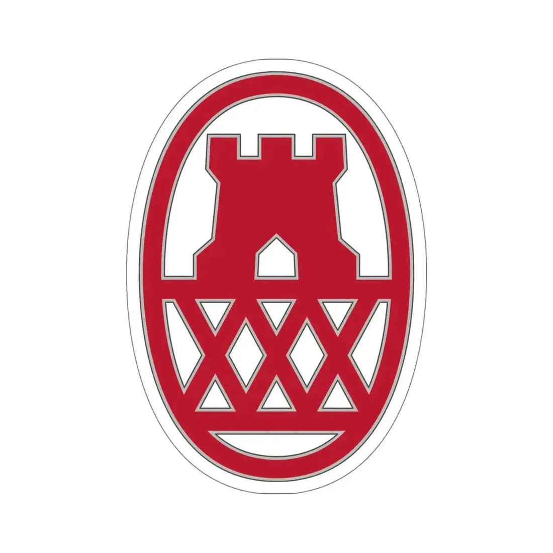 130 Maneuver Enhancement Brigade (U.S. Army) STICKER Vinyl Die-Cut Decal - The Sticker Space