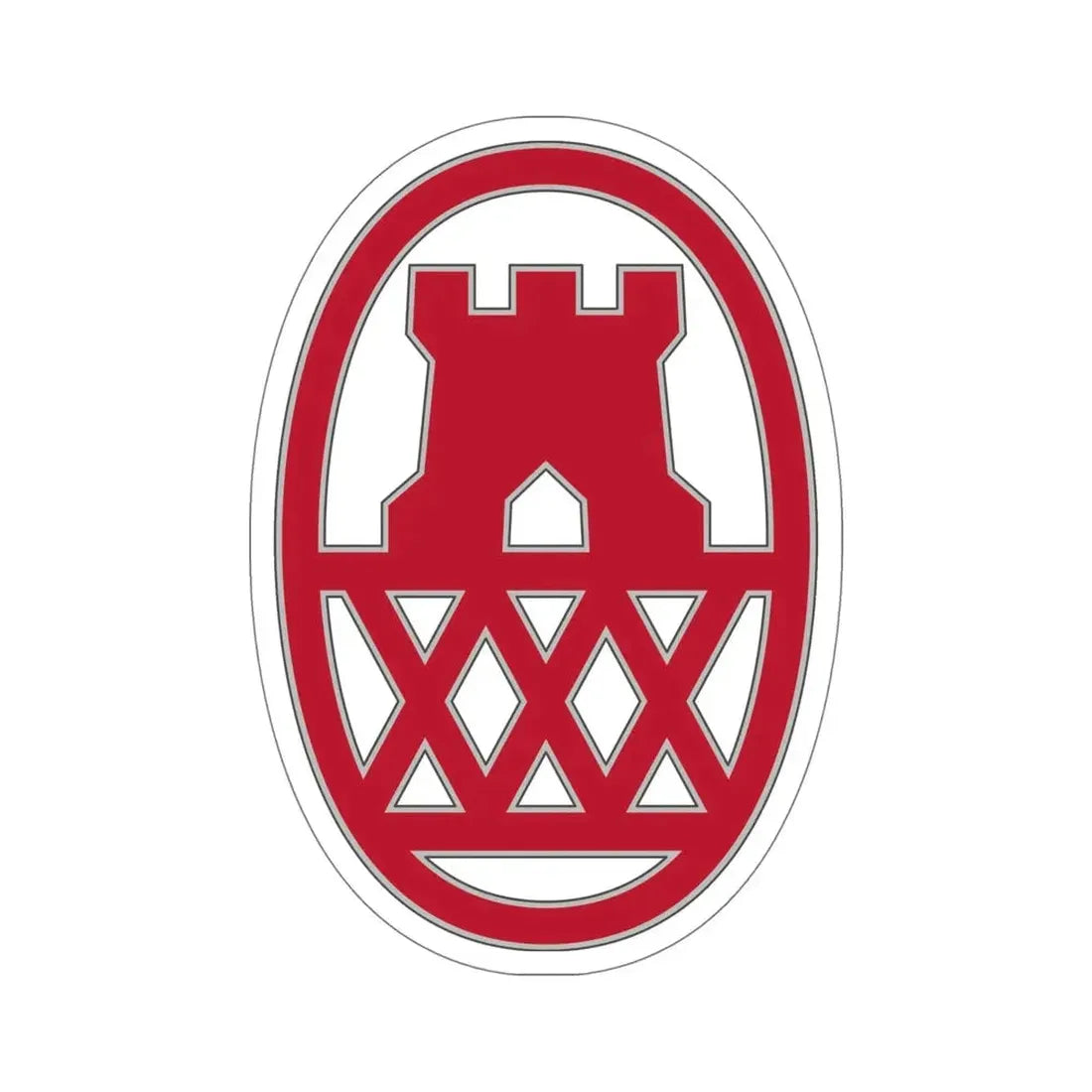 130 Maneuver Enhancement Brigade (U.S. Army) STICKER Vinyl Die-Cut Decal - The Sticker Space