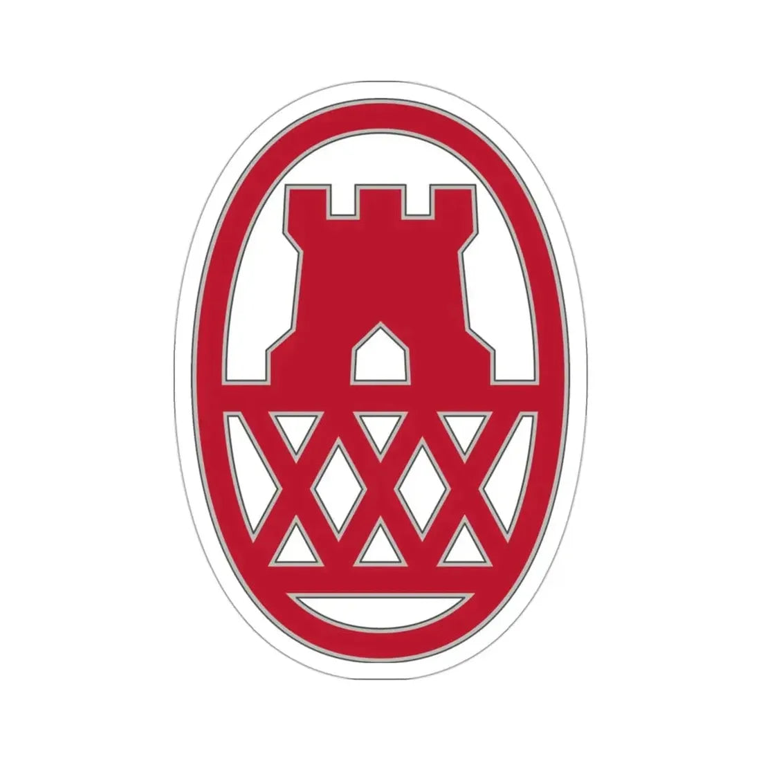 130 Maneuver Enhancement Brigade (U.S. Army) STICKER Vinyl Die-Cut Decal - The Sticker Space