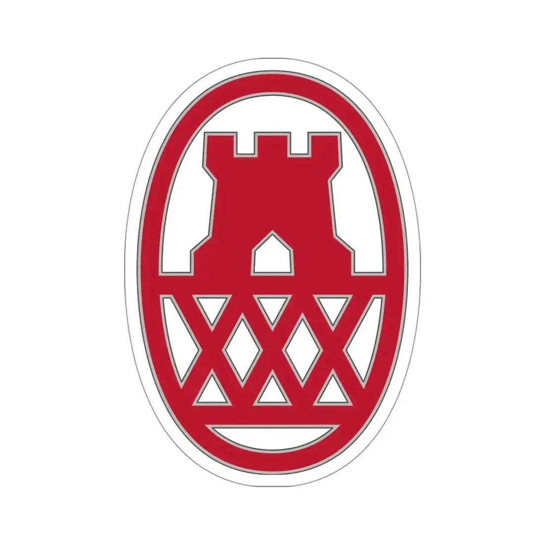 130 Maneuver Enhancement Brigade (U.S. Army) STICKER Vinyl Die-Cut Decal - The Sticker Space