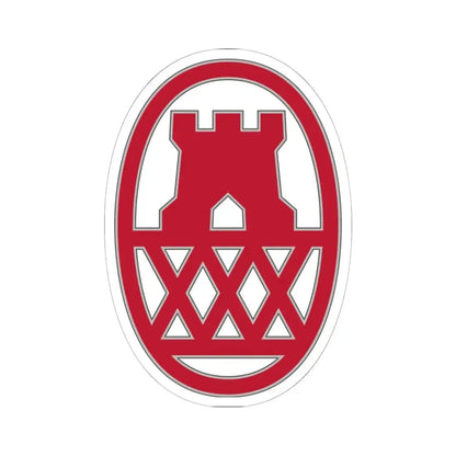 130 Maneuver Enhancement Brigade (U.S. Army) STICKER Vinyl Kiss-Cut Decal 6 Inch White - The Sticker Space