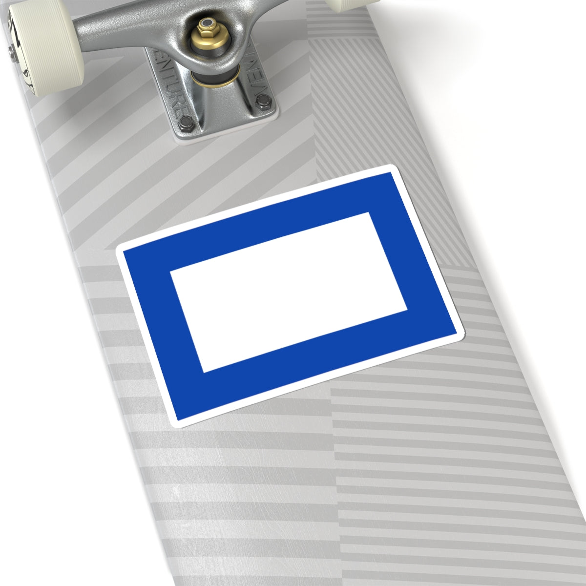 Flag maritime malaga (Spain) STICKER Vinyl Kiss-Cut Decal