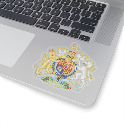 Coat of Arms of the United Kingdom (1816-1837) - STICKER Vinyl Kiss-Cut Decal
