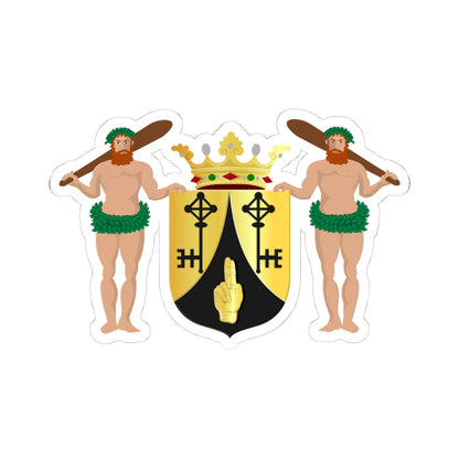 Anloo wapen 1932 (Netherlands) (Coat of Arms) STICKER Vinyl Kiss-Cut Decal