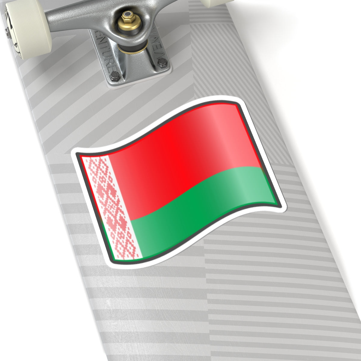 Nuvola Belarus flag 1995 (Belarus) STICKER Vinyl Kiss-Cut Decal