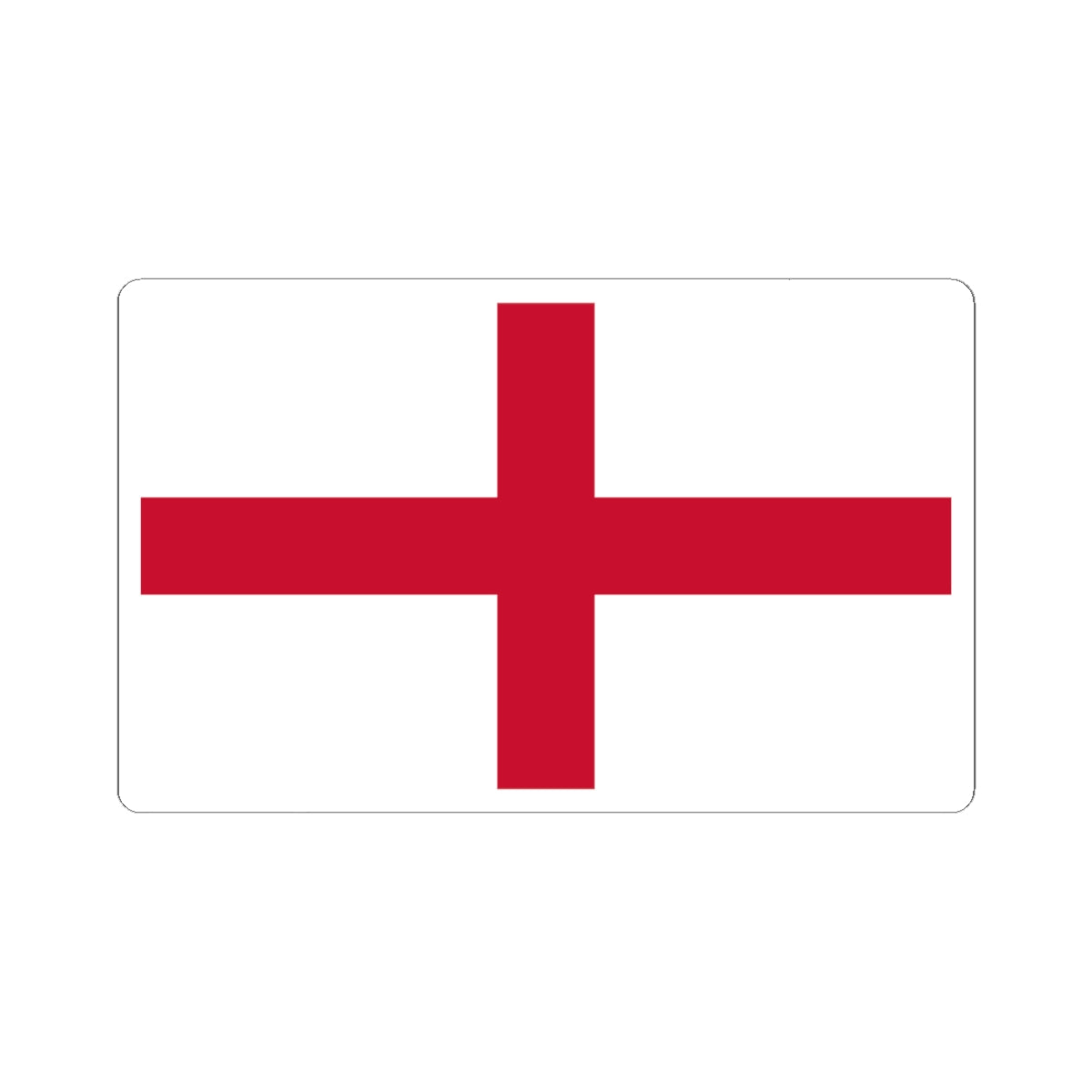 Flag of England (England) STICKER Vinyl Kiss-Cut Decal