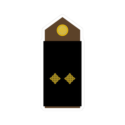 Army HRV OR 03 (Croatia) (Military Rank) STICKER Vinyl Kiss-Cut Decal