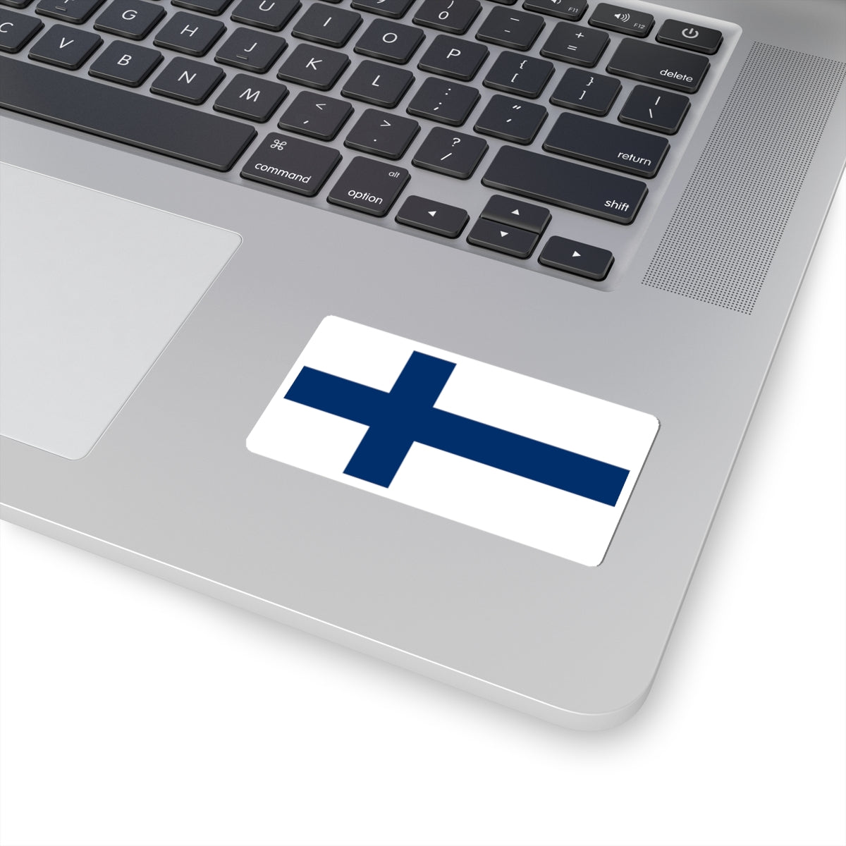 Flag of Finland 1-2 (Finland) STICKER Vinyl Kiss-Cut Decal