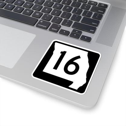 MO-16 (Missouri) (Road Sign) STICKER Vinyl Kiss-Cut Decal