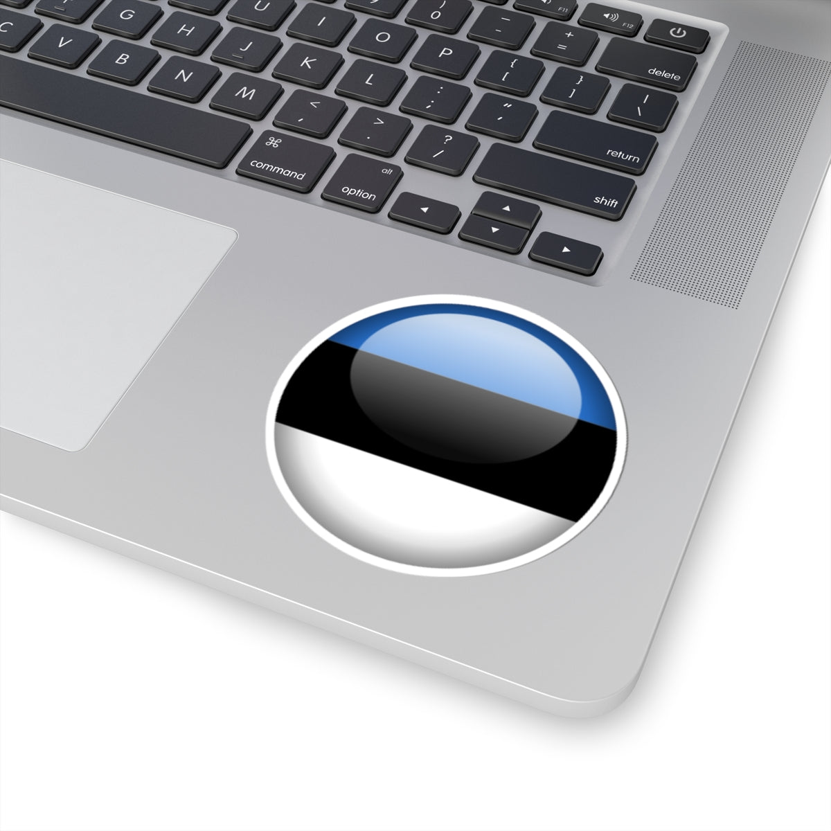 Flag orb Estonia (Estonia) STICKER Vinyl Kiss-Cut Decal