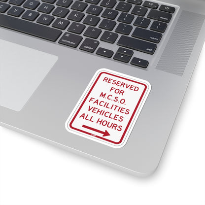 PBOT Road sign P4395R (Oregon) (Road Sign) STICKER Vinyl Kiss-Cut Decal