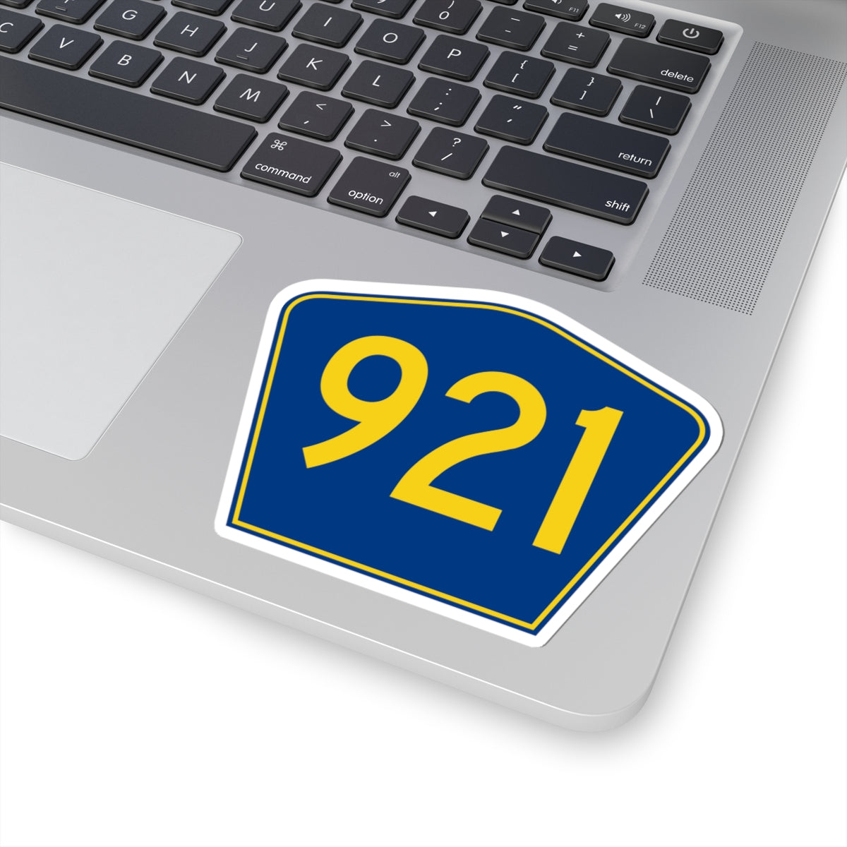 PR secondary 921 (Puerto Rico) (Road Sign) STICKER Vinyl Kiss-Cut Decal