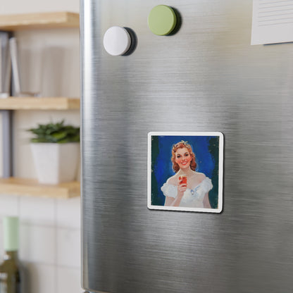 Soda ad illustration (Magazine Illustration) Refrigerator Magnet