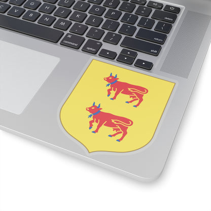 Andorra - Bearne Coat of Arms - STICKER Vinyl Kiss-Cut Decal
