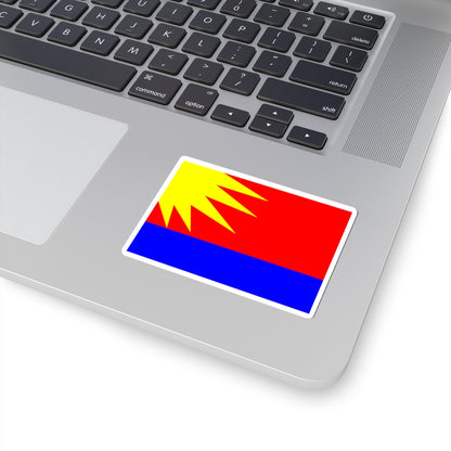 Flag of Miranda Trujillo (Venezuela) STICKER Vinyl Kiss-Cut Decal