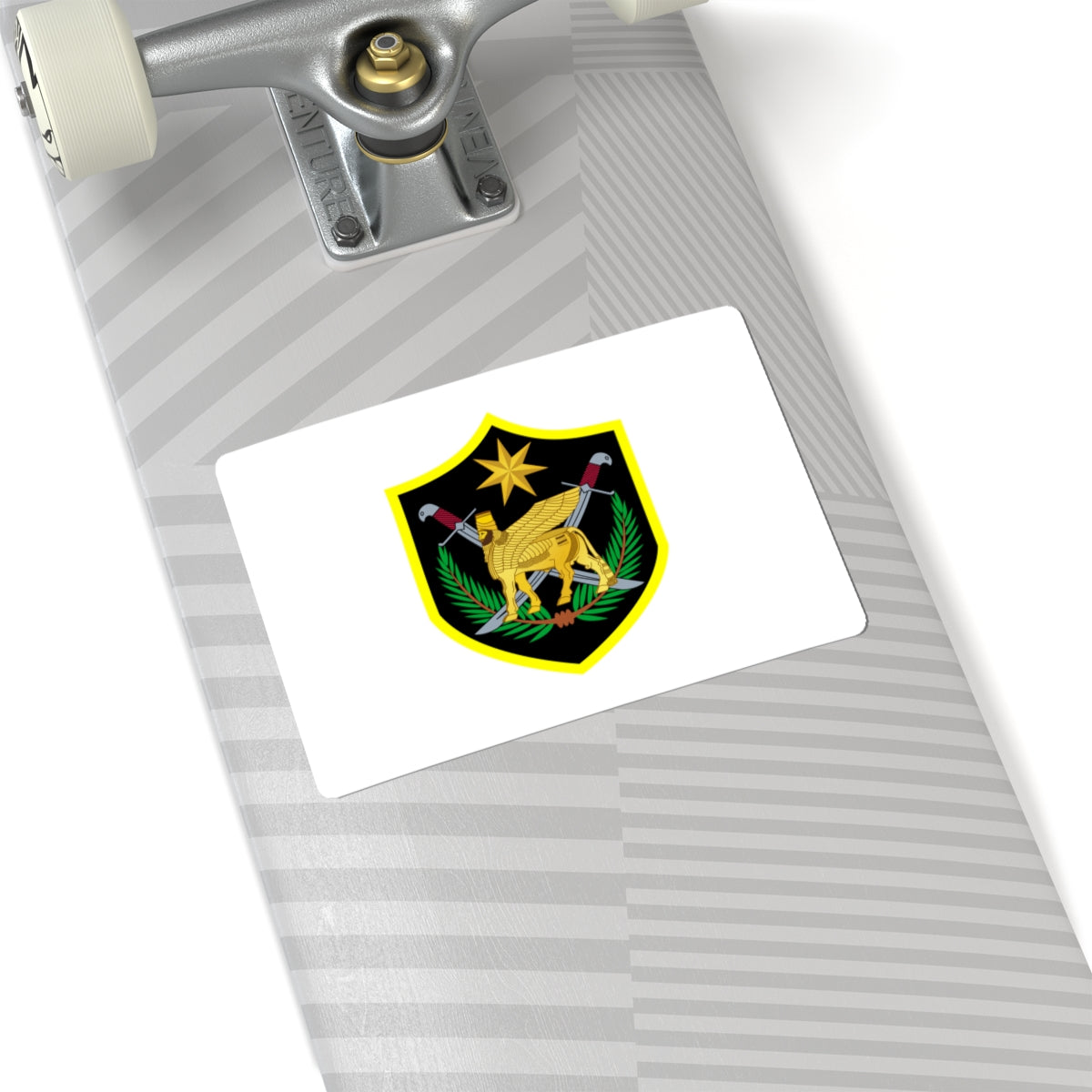 Flag of the Multi-National Force  Iraq (Iraq) STICKER Vinyl Kiss-Cut Decal
