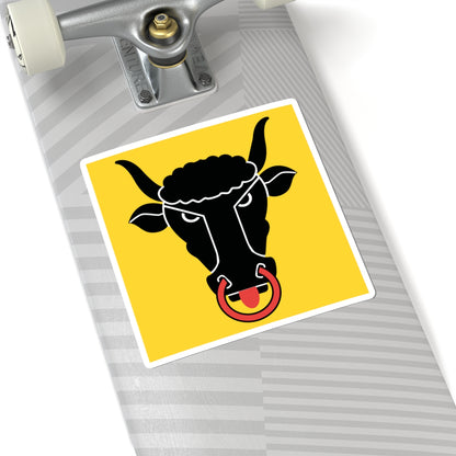 Flag of Canton of Uri (Switzerland) STICKER Vinyl Kiss-Cut Decal