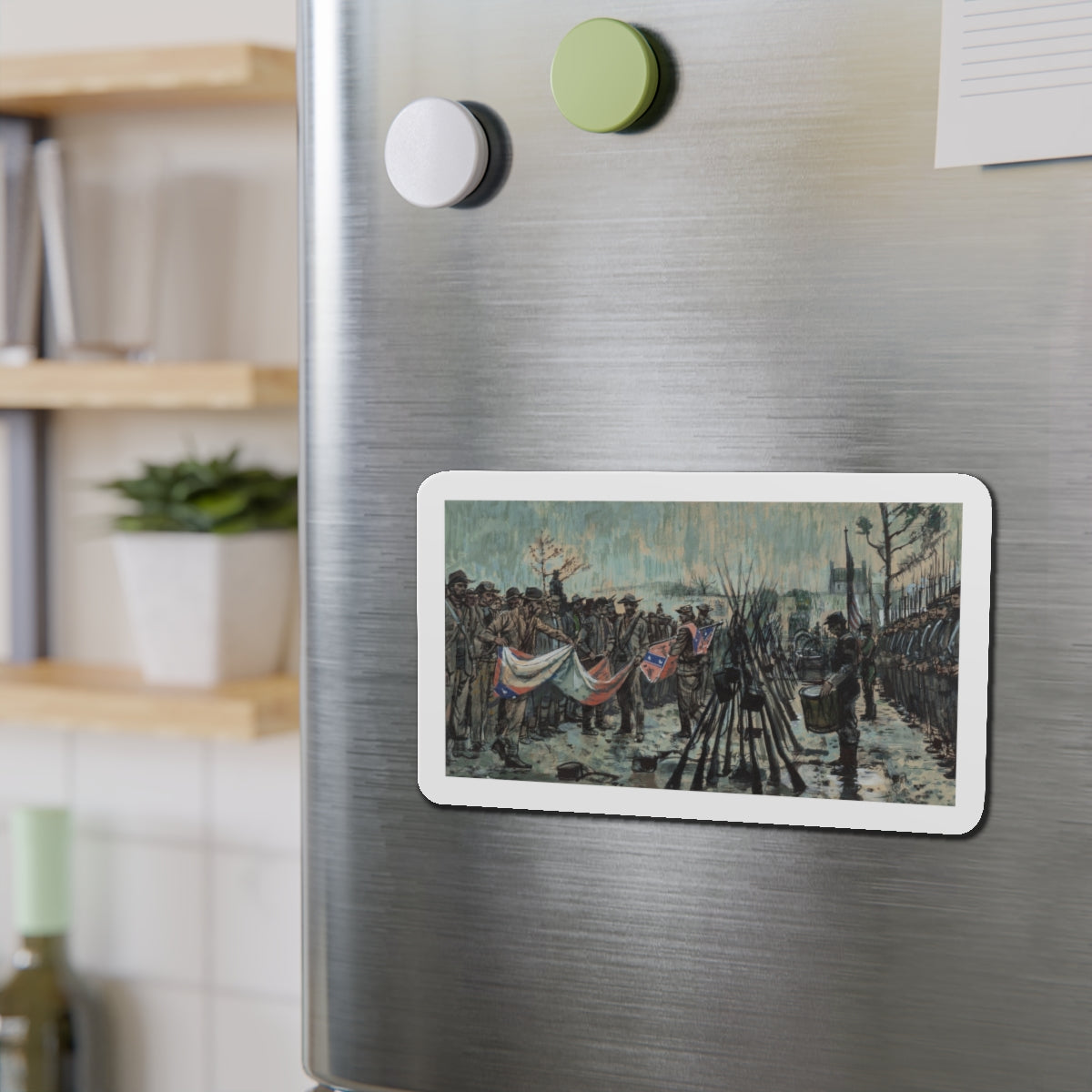 Appamatux (Magazine Illustration) Refrigerator Magnet-The Sticker Space