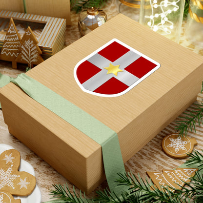 Ambt Vollenhove wapen (Netherlands) (Coat of Arms) STICKER Vinyl Kiss-Cut Decal