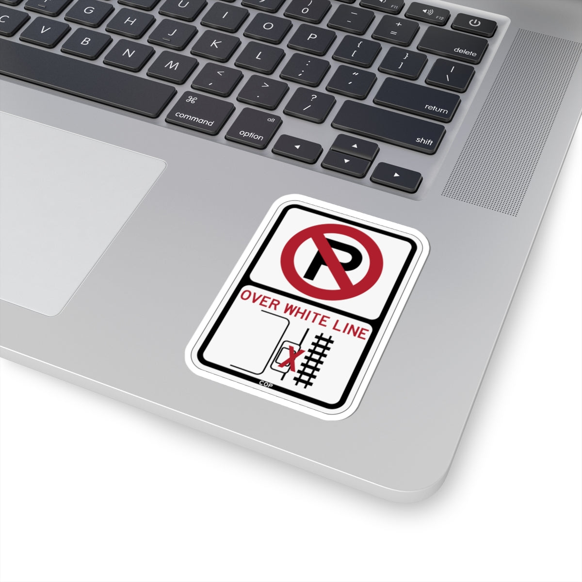 PBOT Road sign P1350 (Oregon) (Road Sign) STICKER Vinyl Kiss-Cut Decal