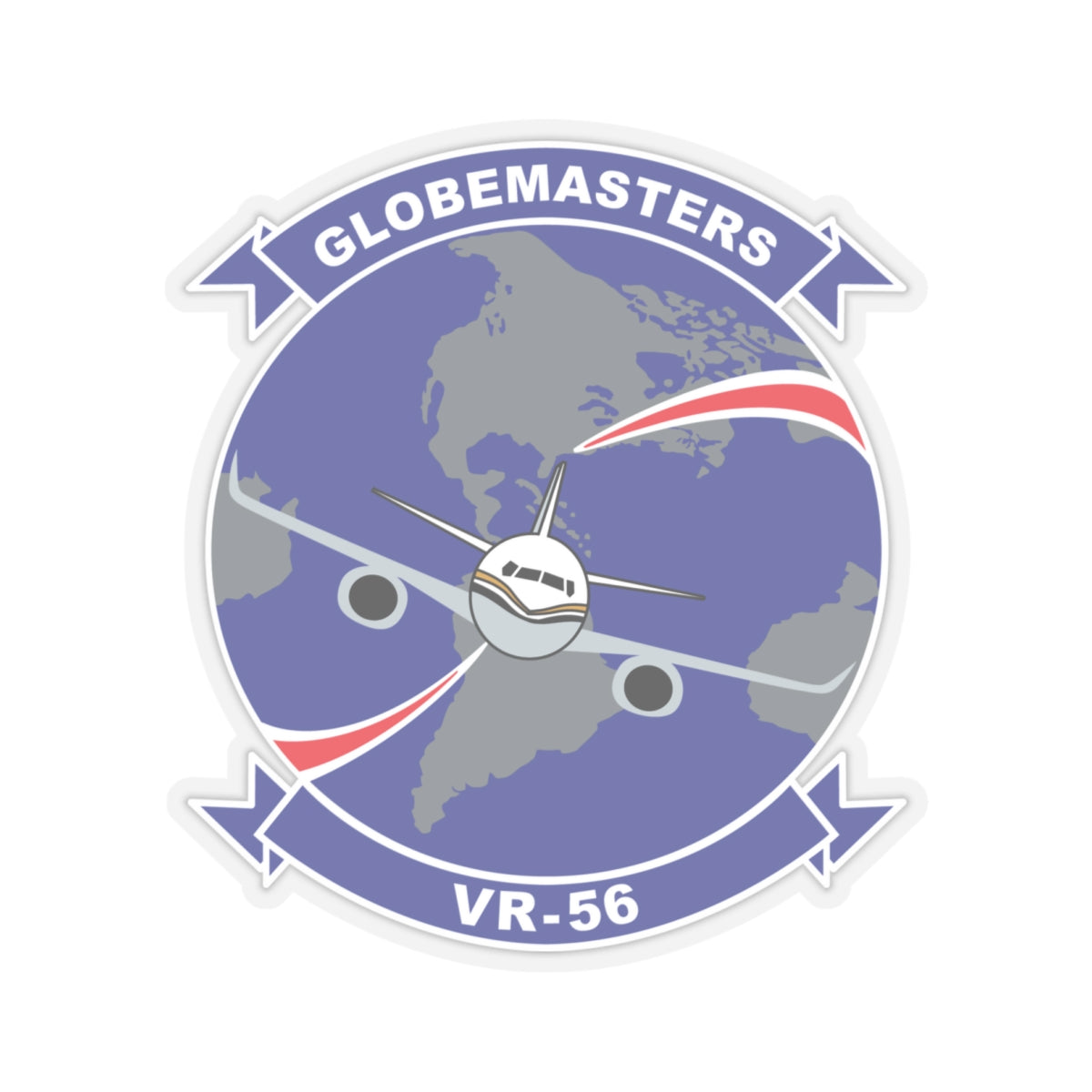 VR 56 Globemasters (U.S. Navy) STICKER Vinyl Kiss-Cut Decal