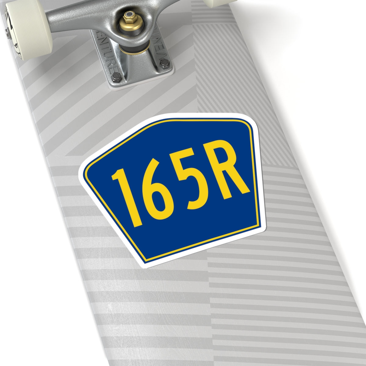 PR secondary 165R (Puerto Rico) (Road Sign) STICKER Vinyl Kiss-Cut Decal