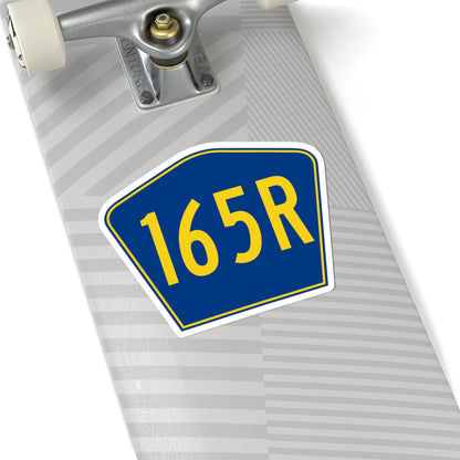 PR secondary 165R (Puerto Rico) (Road Sign) STICKER Vinyl Kiss-Cut Decal
