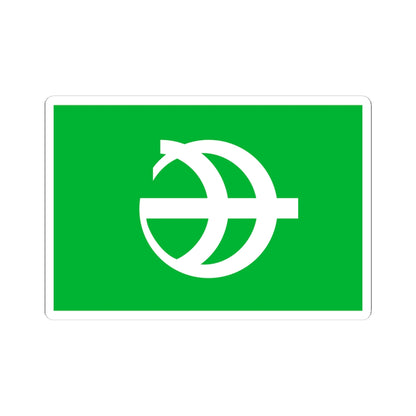 Flag of Miyota Nagano (Japan) STICKER Vinyl Kiss-Cut Decal