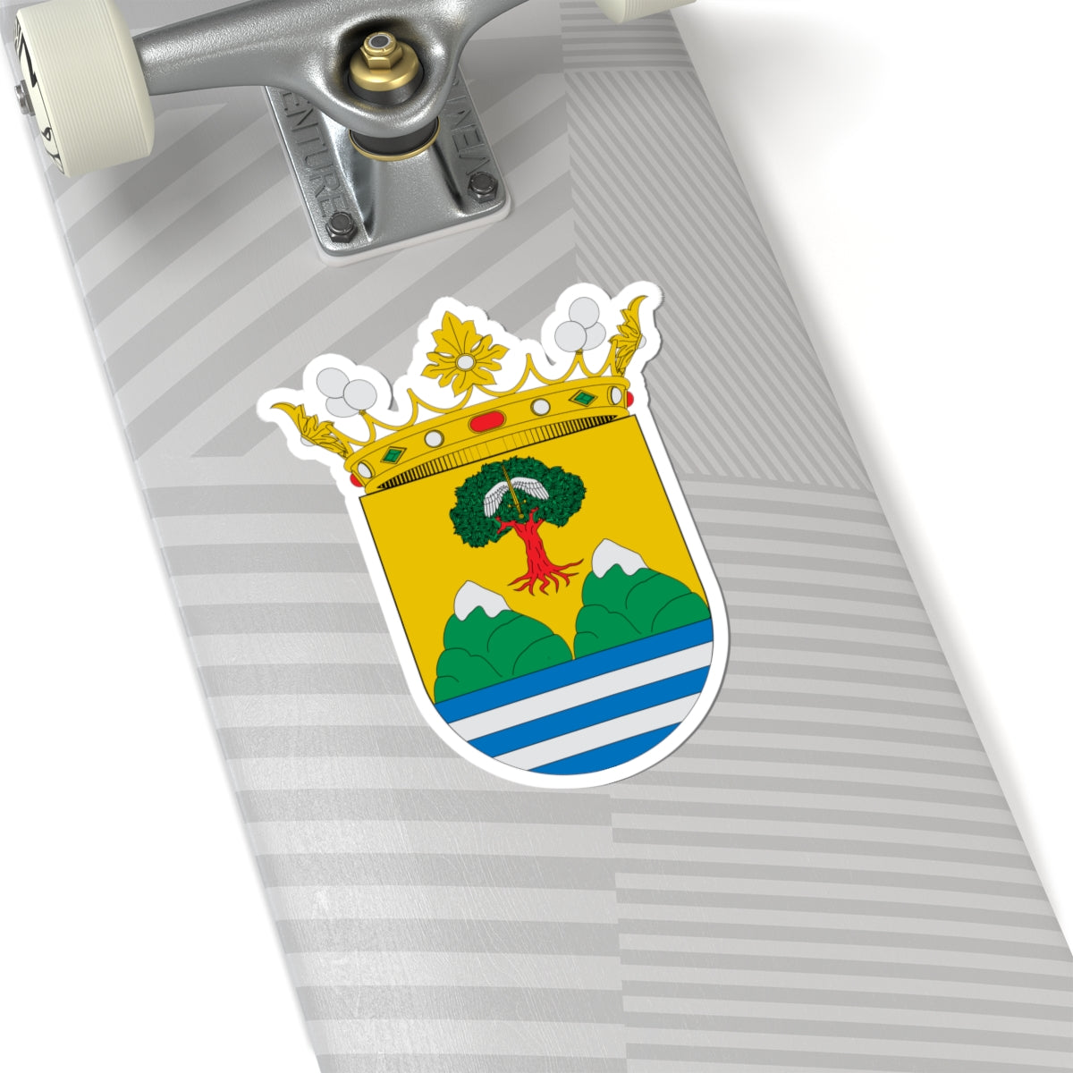 Escudo de Nacimiento (Spain) (Coat of Arms) STICKER Vinyl Kiss-Cut Decal