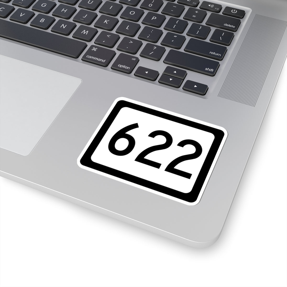 WV-622 (Virginia) (Road Sign) STICKER Vinyl Kiss-Cut Decal