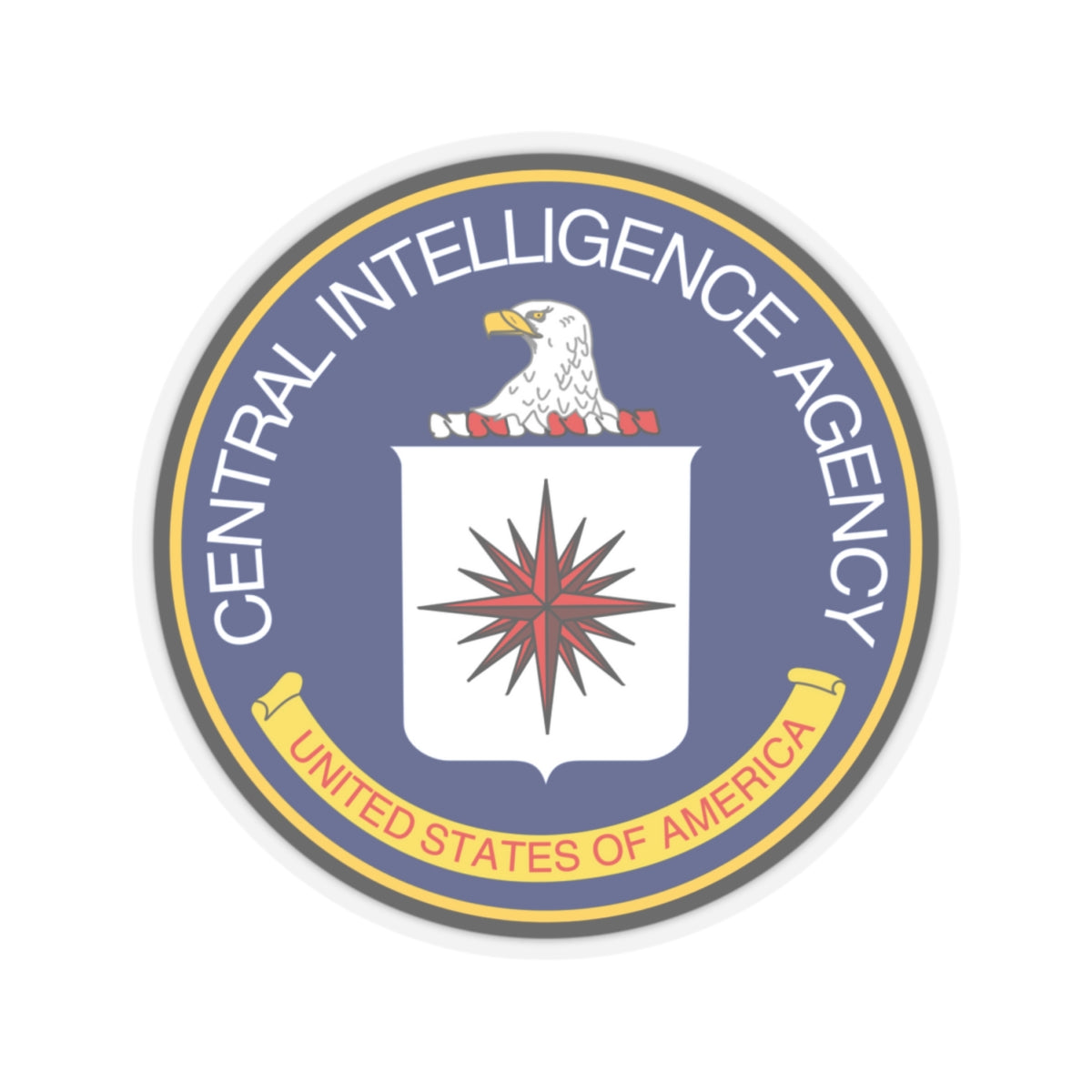 Seal of the Central Intelligence Agency - STICKER Vinyl Kiss-Cut Decal