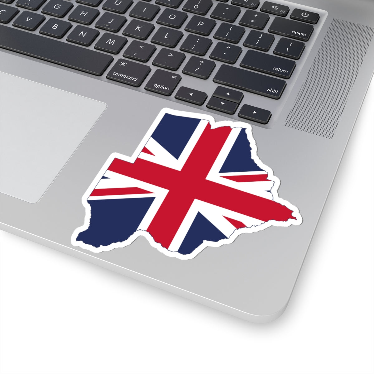 Flag map of Bechuanaland 1885-1966 (Botswana) STICKER Vinyl Kiss-Cut Decal