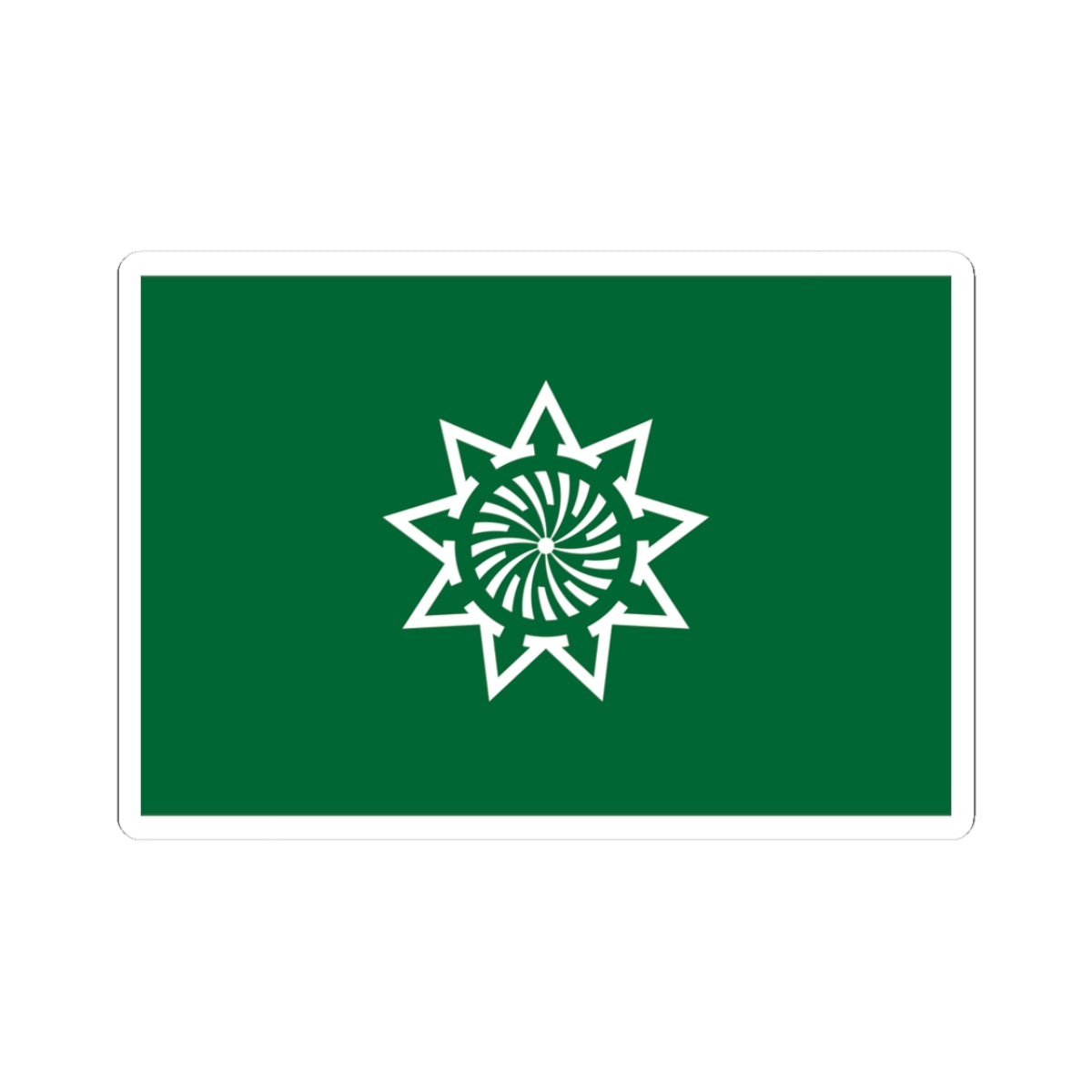 Flag of Kumatori Osaka (Japan) STICKER Vinyl Kiss-Cut Decal