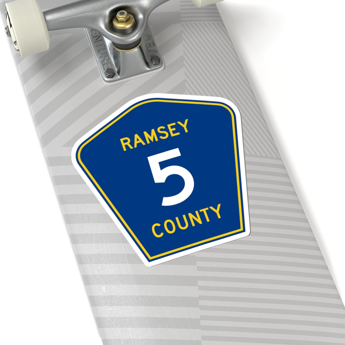 Ramsey County 5 MN (Minnesota) (Road Sign) STICKER Vinyl Kiss-Cut Decal