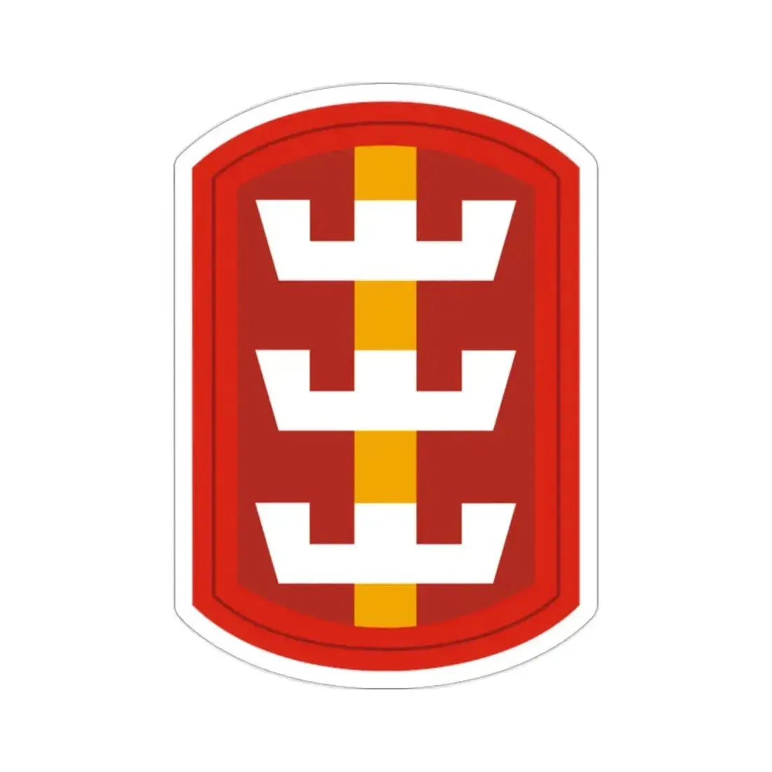 130th Engineer Brigade (U.S. Army) STICKER Vinyl Die-Cut Decal 2 Inch - The Sticker Space