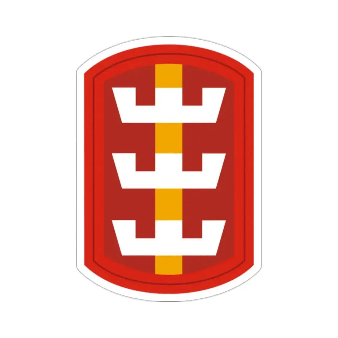 130th Engineer Brigade (U.S. Army) STICKER Vinyl Die-Cut Decal 2 Inch - The Sticker Space