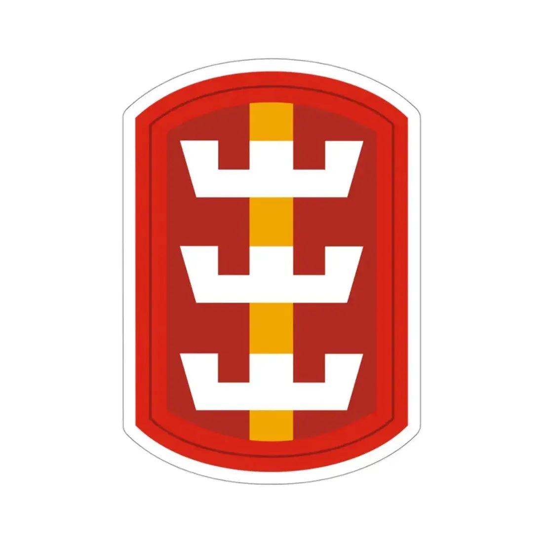 130th Engineer Brigade (U.S. Army) STICKER Vinyl Die-Cut Decal 3 Inch - The Sticker Space