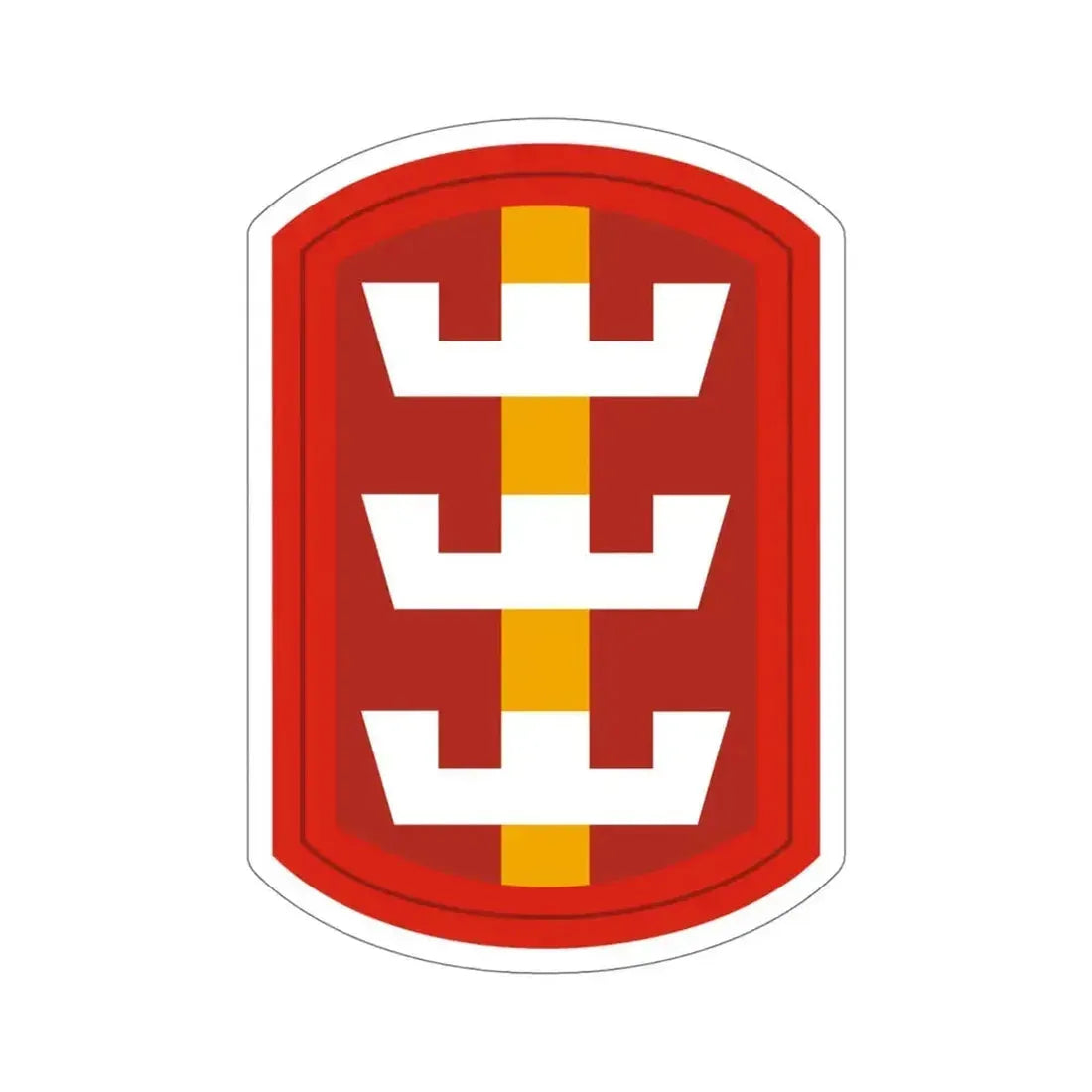 130th Engineer Brigade (U.S. Army) STICKER Vinyl Die-Cut Decal 6 Inch - The Sticker Space