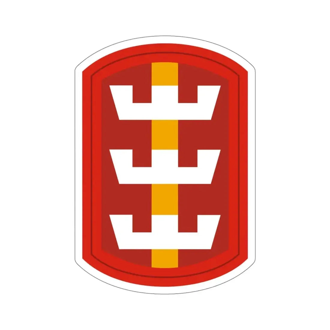 130th Engineer Brigade (U.S. Army) STICKER Vinyl Die-Cut Decal - The Sticker Space