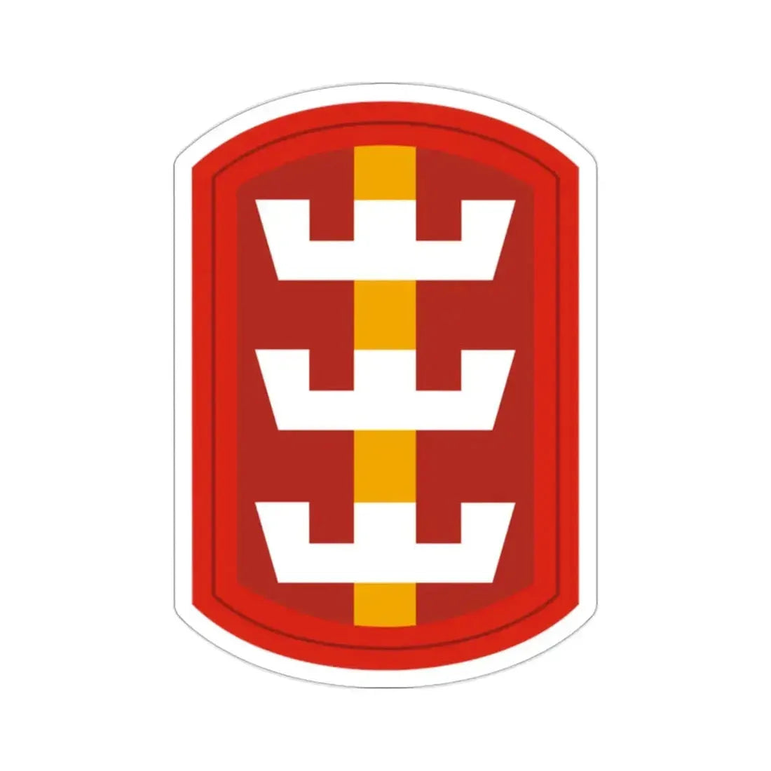 130th Engineer Brigade (U.S. Army) STICKER Vinyl Die-Cut Decal - The Sticker Space